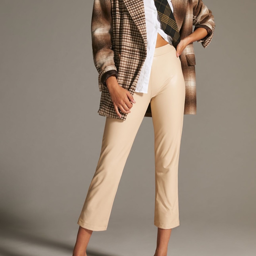 *Anthropologie Carnaby Faux Leather Pants